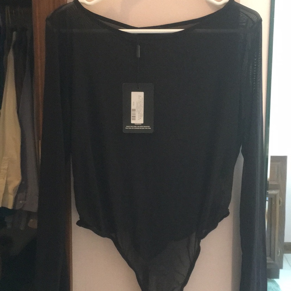 Pretty Little Thing Mesh Bodysuit